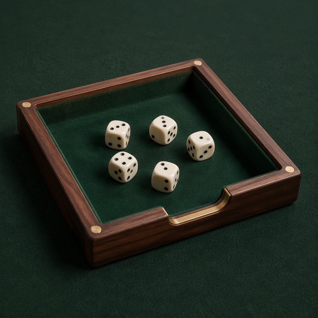 Dice Landing Tray