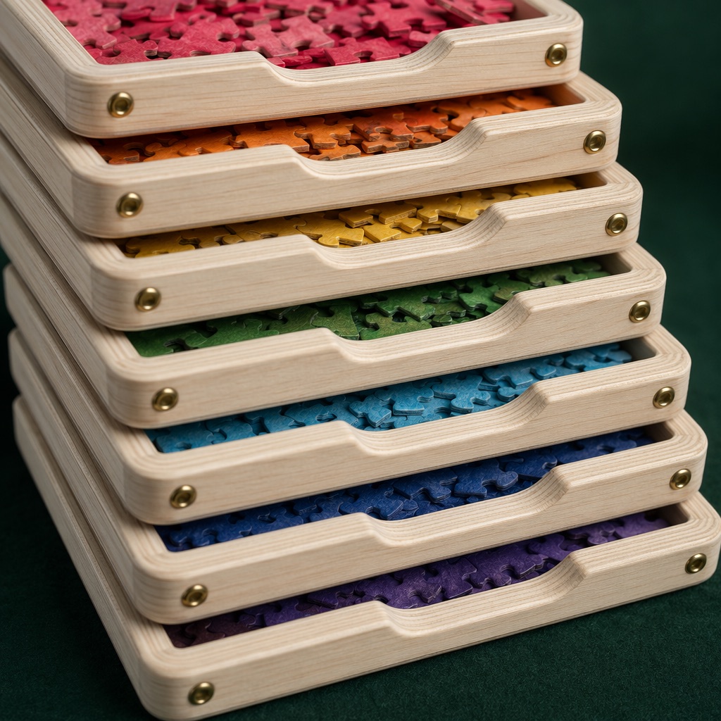 Puzzle Sorting Trays (8) view 3