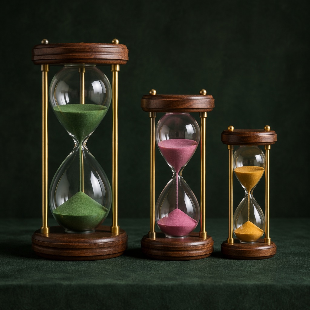 Timer Sandglass Set